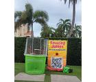 500 Gallon Dunk Tank - Lime colored
